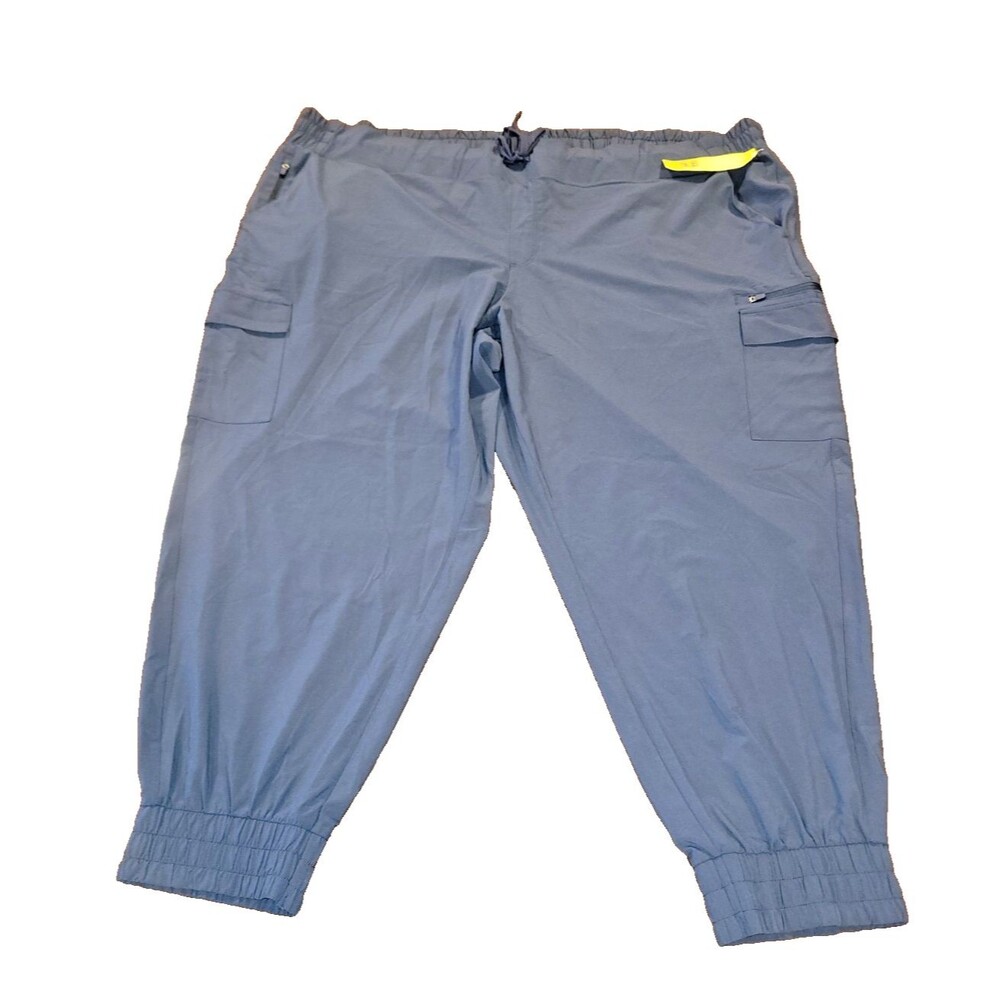 All In Motion Dressy Cargo Pants, Blue, Size 2XL